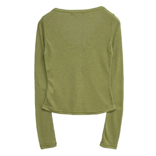 Vent Snap V Long Sleeve