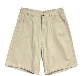 Matte Cotton Bermuda Pants