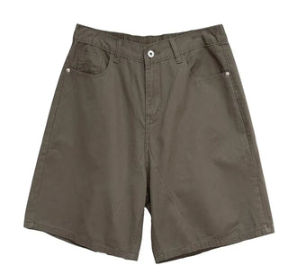 Matte Cotton Bermuda Pants