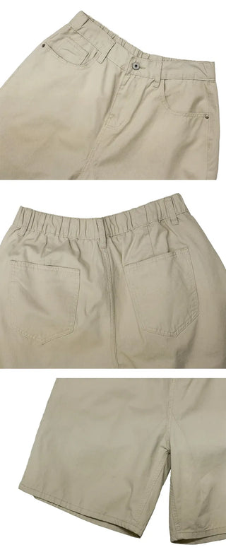 Matte Cotton Bermuda Pants