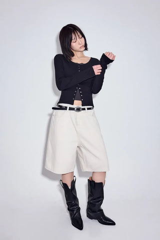 Stiletto mid-calf boots
