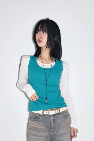Square Shirred Shoulder Bag