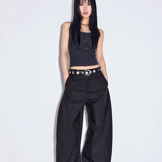 Naughty Silky Wide Slacks