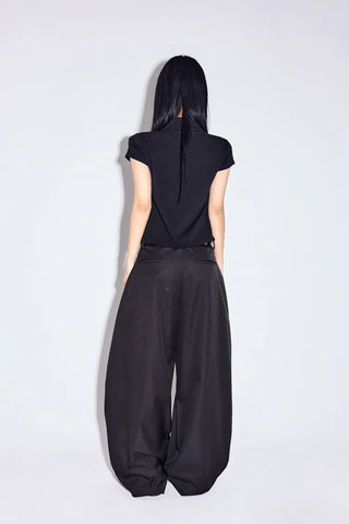 Naughty Silky Wide Slacks
