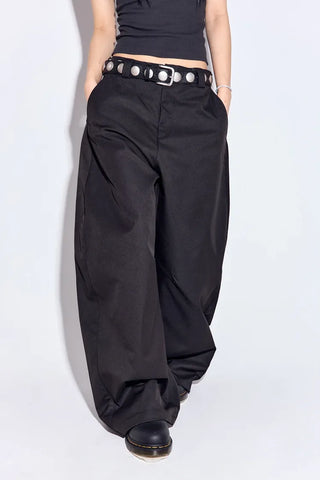 Naughty Silky Wide Slacks