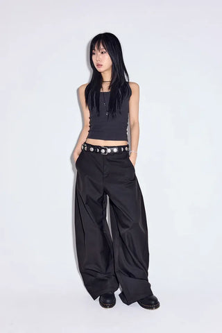Naughty Silky Wide Slacks