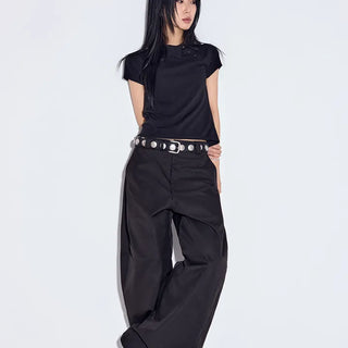 Naughty Silky Wide Slacks