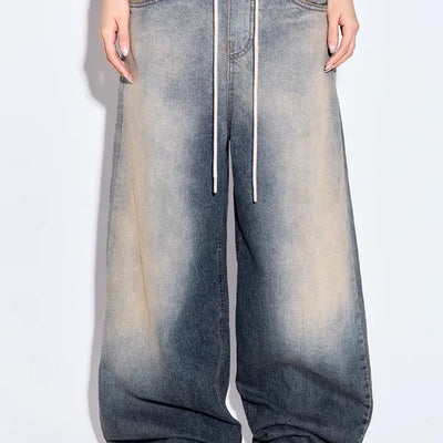 Rudd folding wide jeans