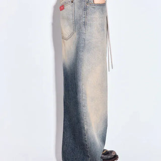 Rudd folding wide jeans