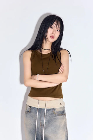 Rudd folding wide jeans