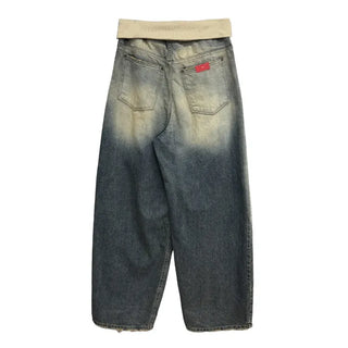 Rudd folding wide jeans