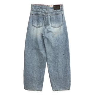 Romantic Sagging Wide Jeans
