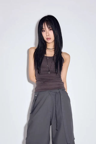 Cuff Strap Pants