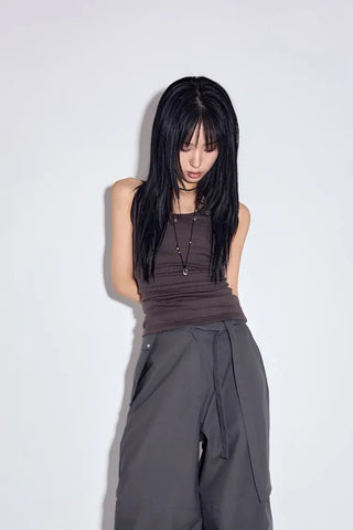 Cuff Strap Pants
