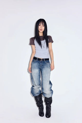 Koto Round Half Short Sleeve Tee