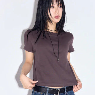 Koto Round Half Short Sleeve Tee
