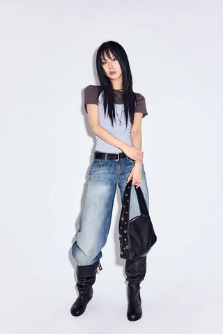 Koto Round Half Short Sleeve Tee