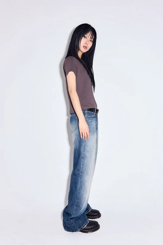 Koto Round Half Short Sleeve Tee