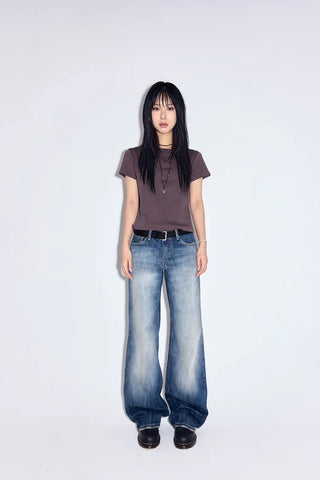 Koto Round Half Short Sleeve Tee