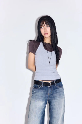 Koto Round Half Short Sleeve Tee