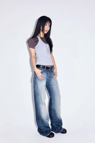 Koto Round Half Short Sleeve Tee