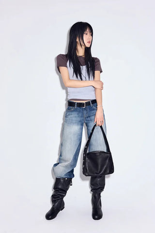Koto Round Half Short Sleeve Tee