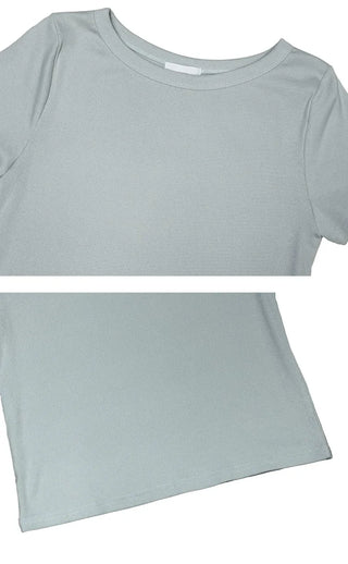 Koto Round Half Short Sleeve Tee