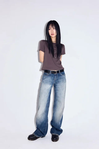 Koto Round Half Short Sleeve Tee