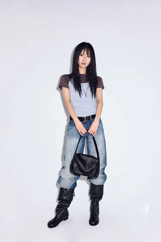 Koto Round Half Short Sleeve Tee