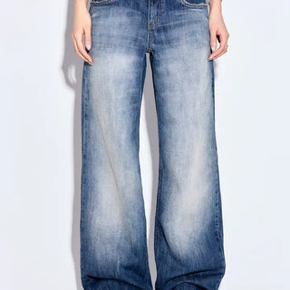 Hard Low Wide Jeans