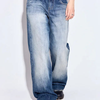 Hard Low Wide Jeans