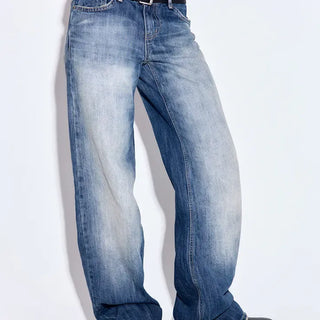 Hard Low Wide Jeans