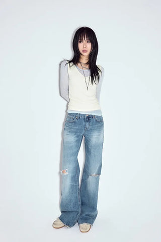 Meti Semi-Flare Jeans