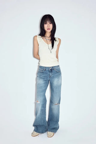 Meti Semi-Flare Jeans