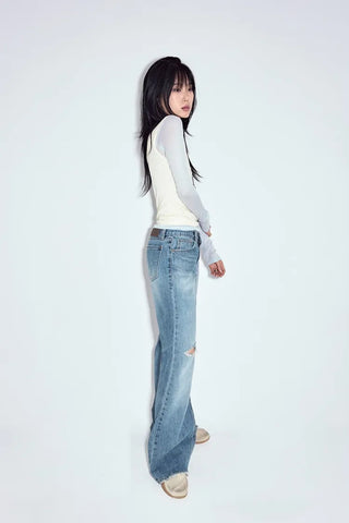 Meti Semi-Flare Jeans