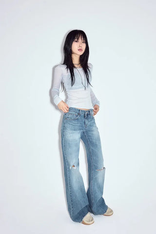 Meti Semi-Flare Jeans