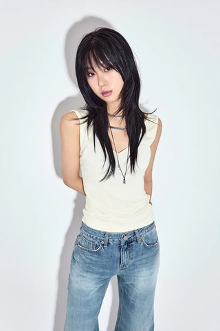 Meti Semi-Flare Jeans
