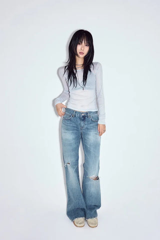 Meti Semi-Flare Jeans