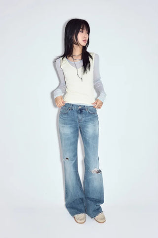 Meti Semi-Flare Jeans