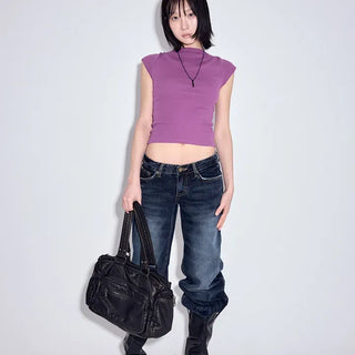 Labo Ribbed Boat Neck Tee