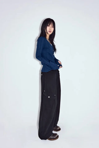 Rear Pocket Cargo Pants
