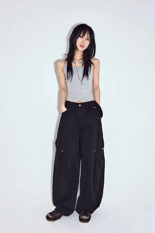 Rear Pocket Cargo Pants