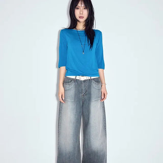 Ozzy Washed Wide Jeans