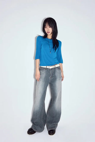 Ozzy Washed Wide Jeans