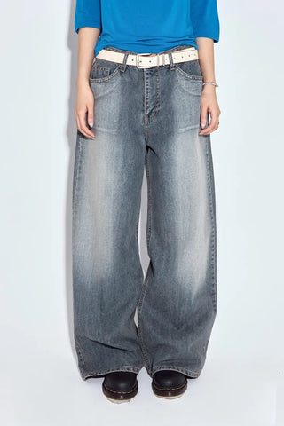 Ozzy Washed Wide Jeans