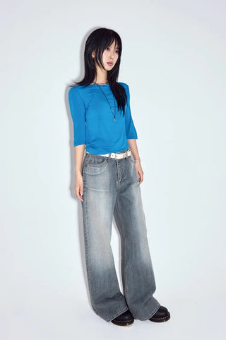 Ozzy Washed Wide Jeans