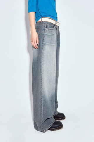Ozzy Washed Wide Jeans