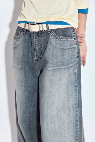Ozzy Washed Wide Jeans