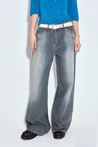 Ozzy Washed Wide Jeans