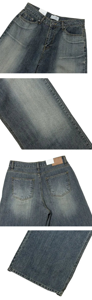 Ozzy Washed Wide Jeans